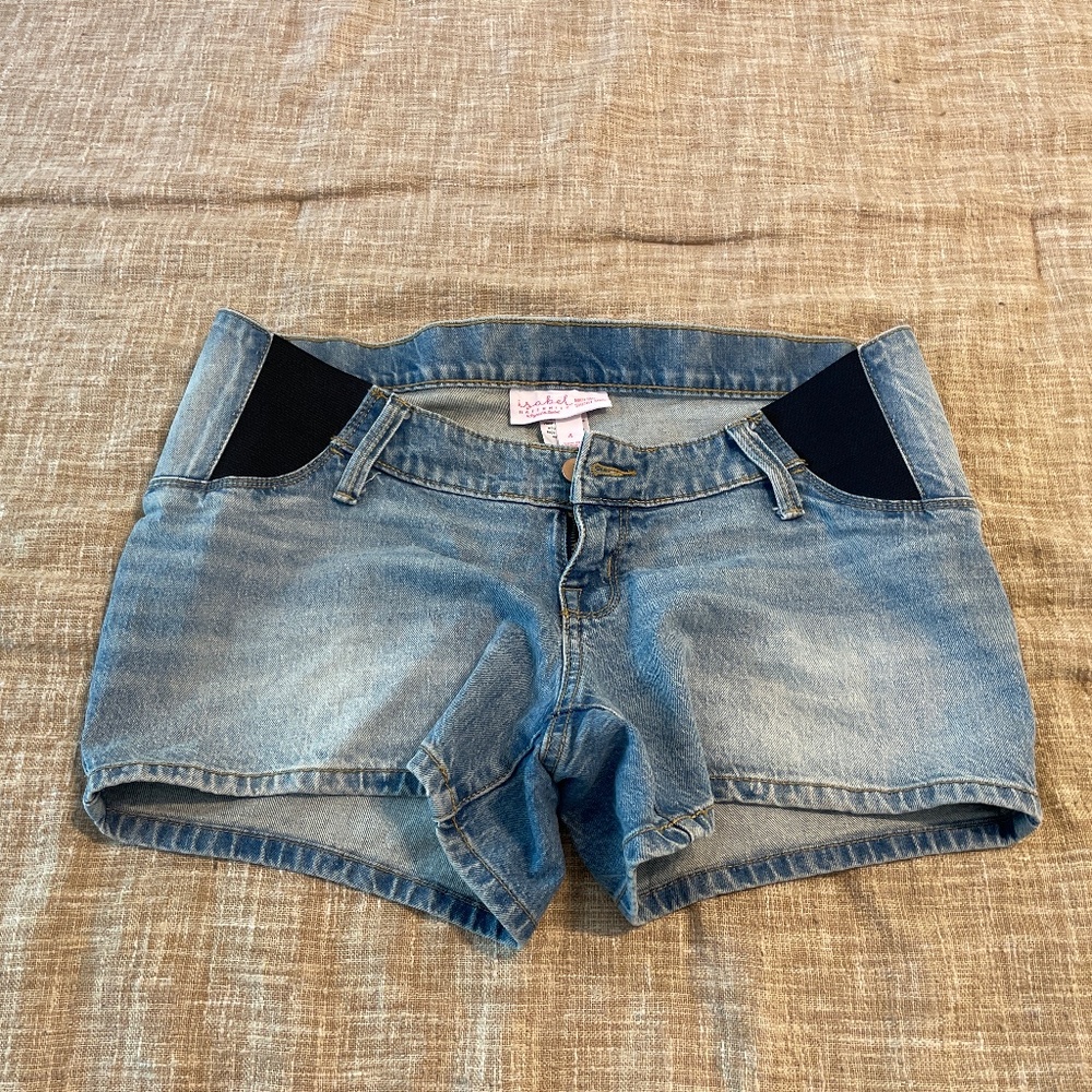 Maternity Jean Shorts
